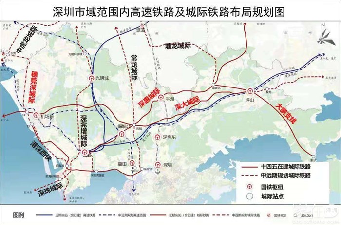 回复了:深大城际聚龙站中远期建设是