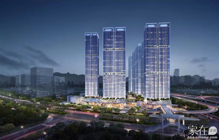 现初设“工改保”安居社区效果图（光侨路视觉）