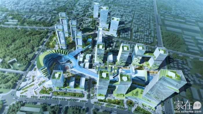 马三片区城更项目原设计效果图