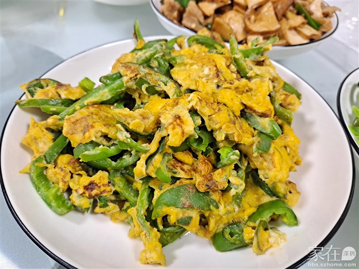 青椒炒鸡蛋