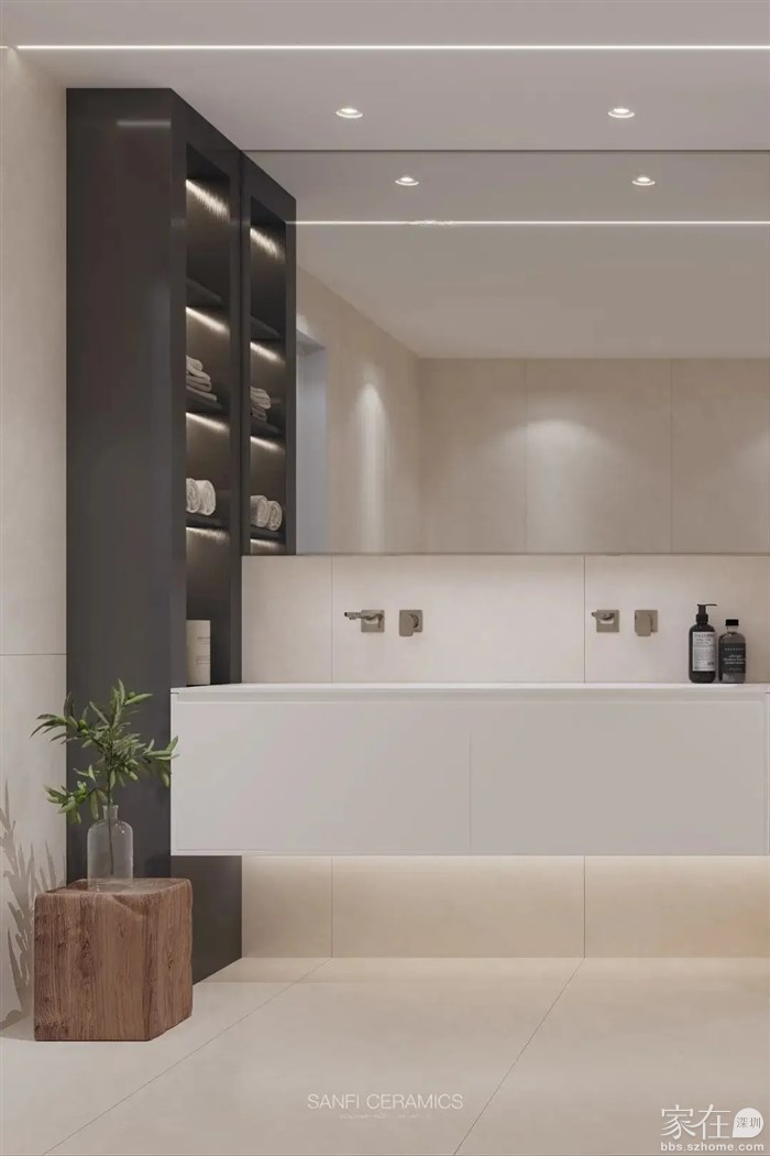 蒙克赭黄 · 卫浴间   晨有清逸 暮有余闲   唤醒对慢生活更多的感知和触动