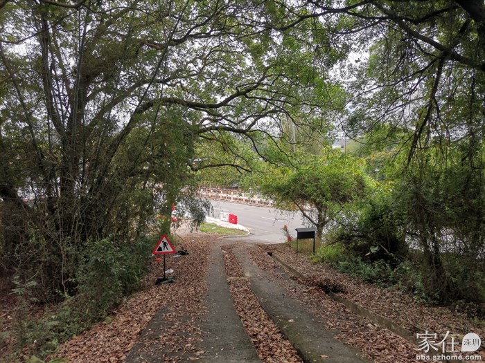 之后沿大道下山，过马路对面就是瓦窑村