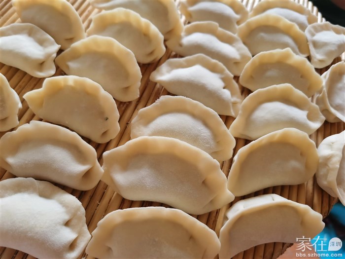 饺子包好了
