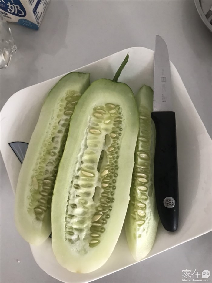 可惜长老了，一直没发现，错过最佳品尝时间了，有籽了