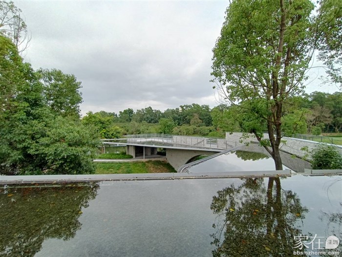 问山叠水，挺有设计感的