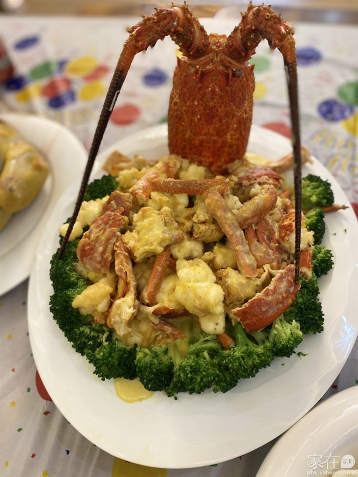 芝士焗龙虾，yummy