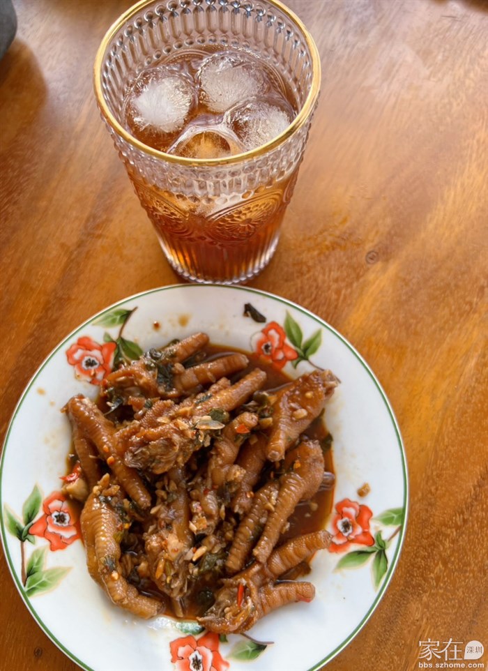 紫苏鸡爪+自酿梅子酒 YYDS
