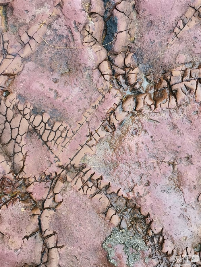 这石头像打了补丁