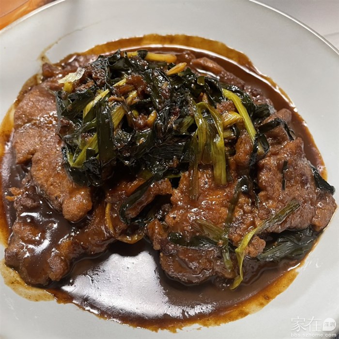 鲜香软嫩的葱?大排