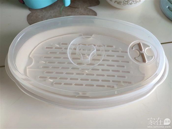 微波炉鱼盘 全新未用过 3元