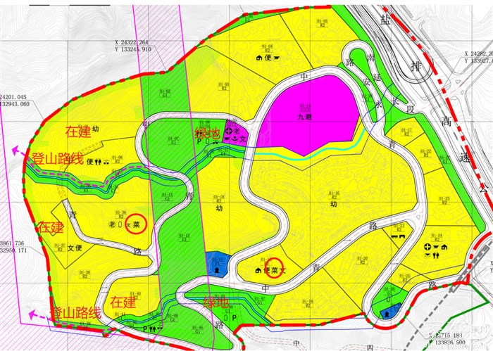 盐田半山规划图