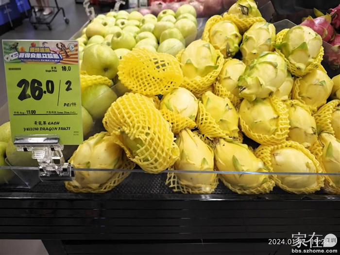 黄色火龙果第一次见