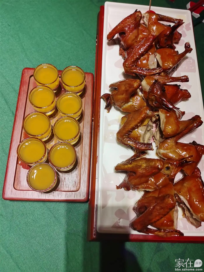 传统生炸红烧鸽