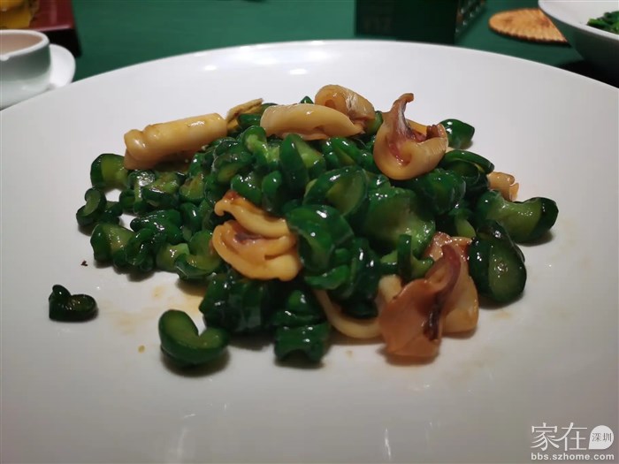 脆青瓜炒海鱿鱼