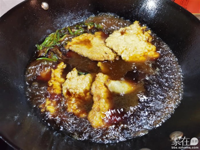 加入热水，液面和大排齐平