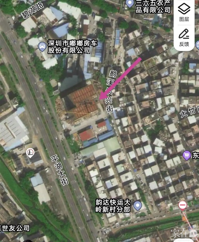 大楼位置，即将封顶了。