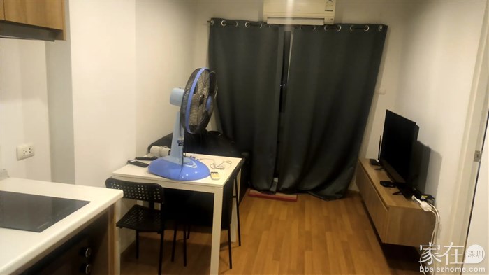 今晚临时住宿的公寓