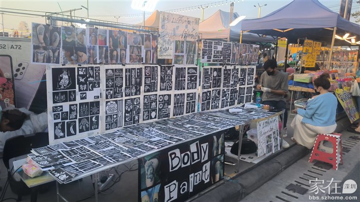 夜市里面纹身的摊位，都不怕传染病毒吗
