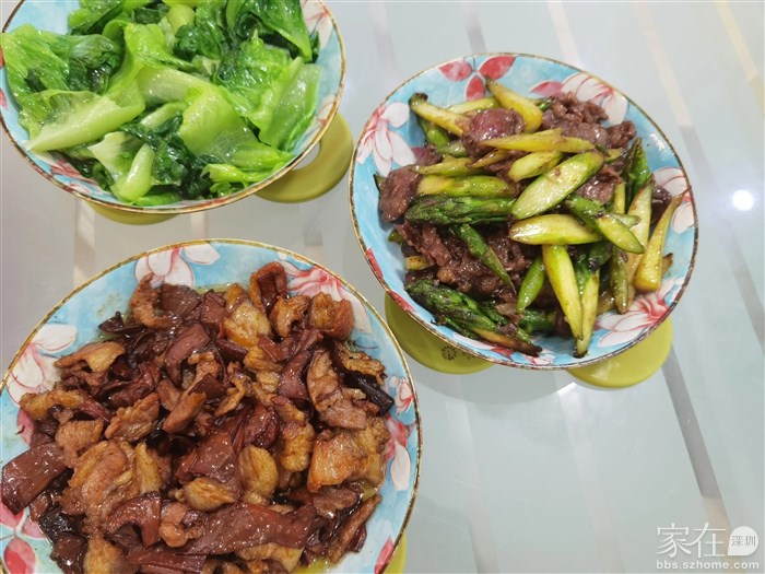 芦笋炒牛肉 牛肝菌炒肉片