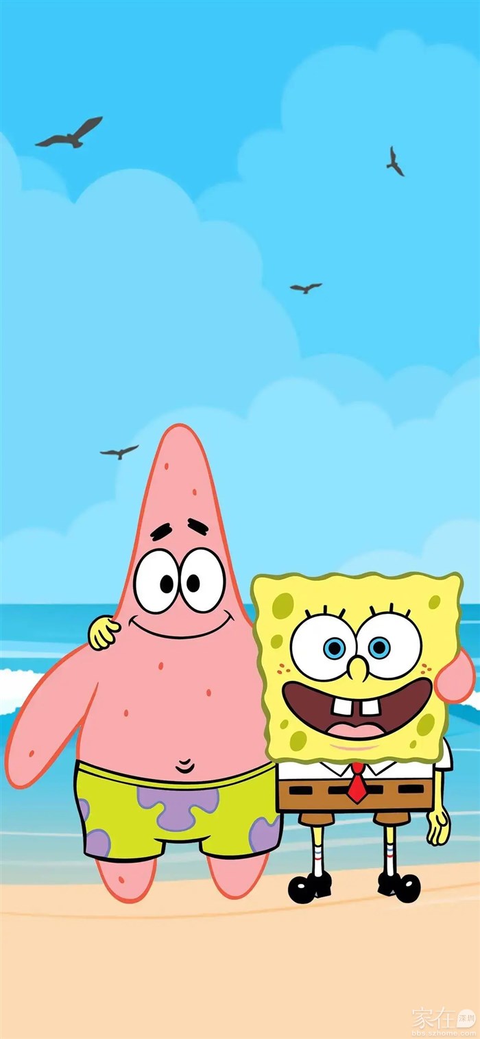 天天要陪小朋友看海绵宝宝