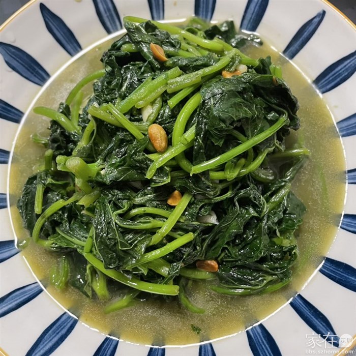 潮汕豆酱炒番薯叶