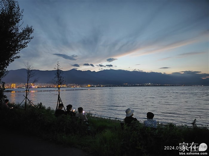 以前我也喜欢坐这在这里看水面上的潛鸭。