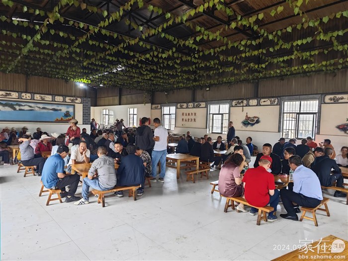 这才10:30，就已经开始等着吃今天的中午席了。