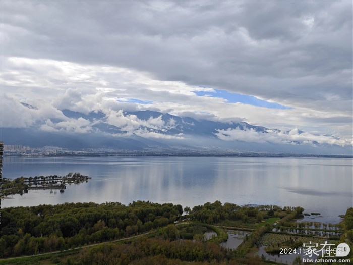 终于停雨见阳光