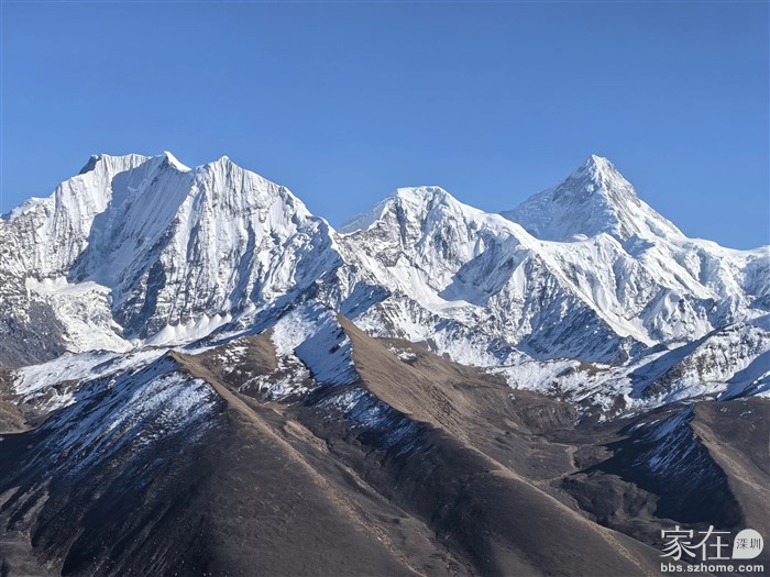 雅哈垭口观贡嘎山