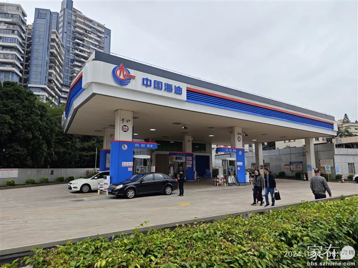 在惠州一直在这个油站加油，一升能便宜8毛钱。
