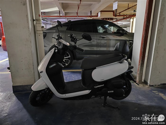 跟在大理一样，又可以跟我的汽车停在一起。