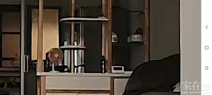 通过远程监控查看了一下自家的客厅也一切正常