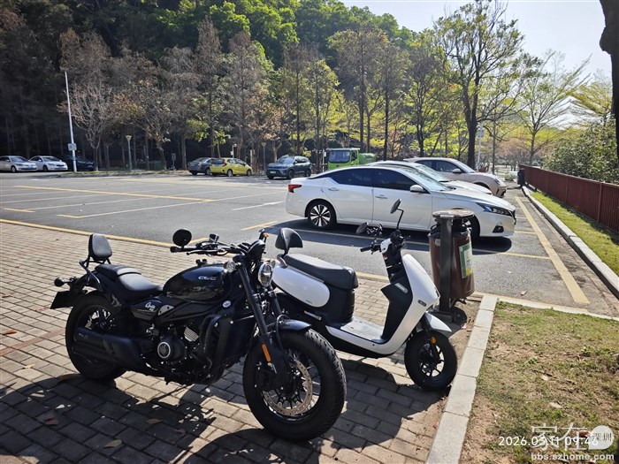 领导不出门我的出行工具照例还是小摩托