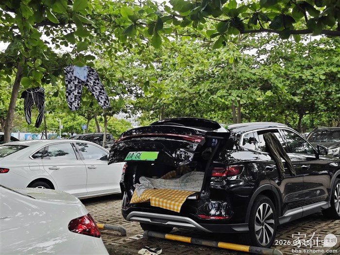 这些衣服挂着，大煞风景。