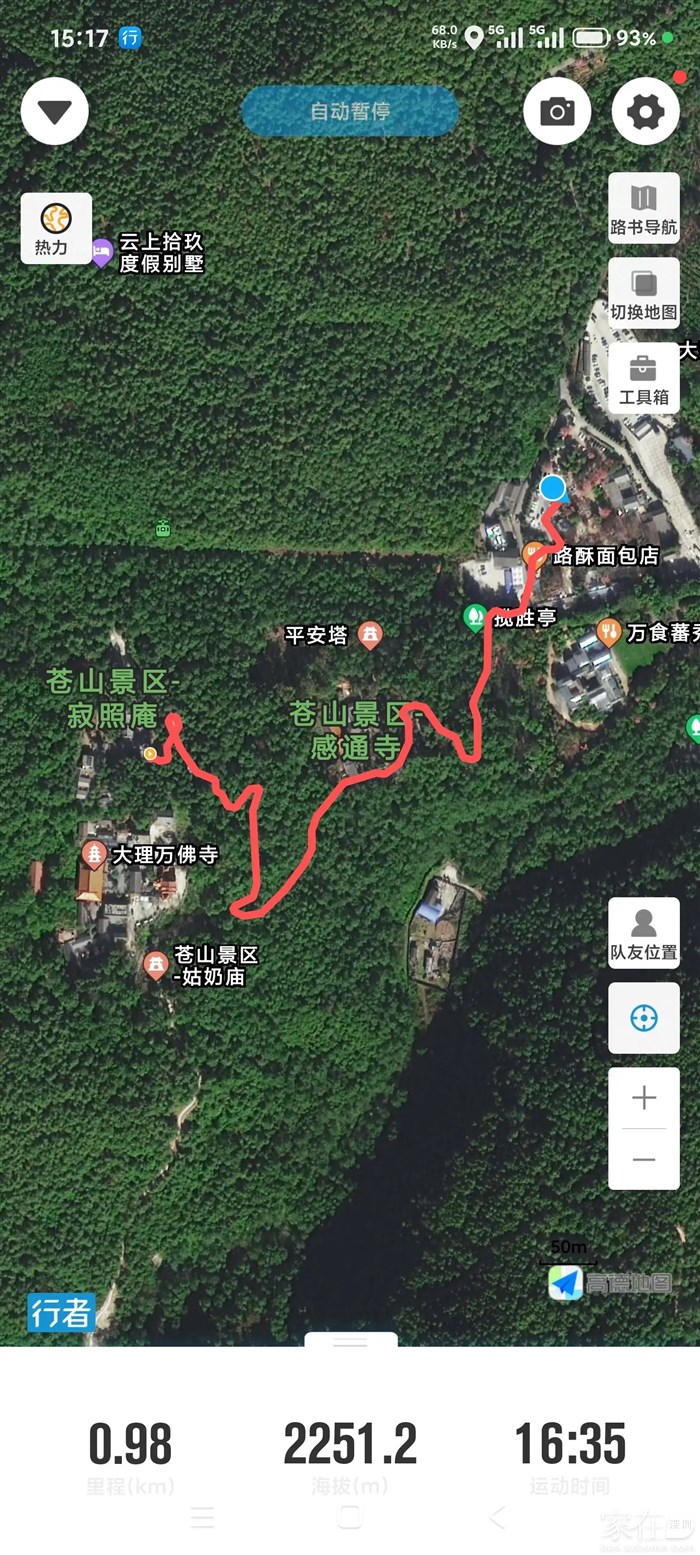寂照庵就这么一小节的登山路都能开通接驳车，深圳的梧桐山咋个就不能也这样做呢，家里领导至今都没机会上山赏杜鹃呢。