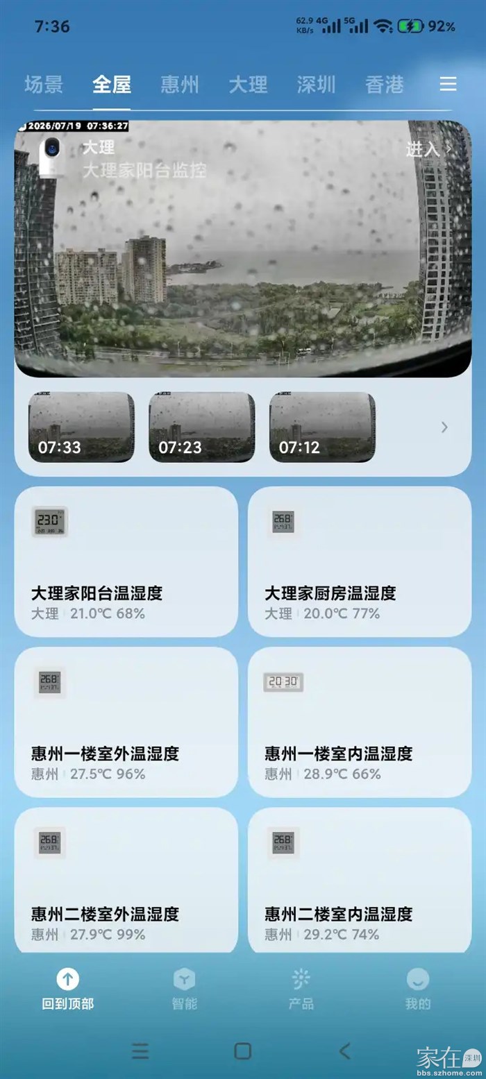 下了一个晚上的雨，上午还是接着下。