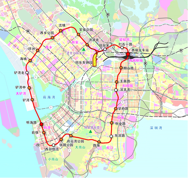 深圳轨道交通五期首条线路（15号线），正式开工建设！！！_家在坪山 - 家在深圳